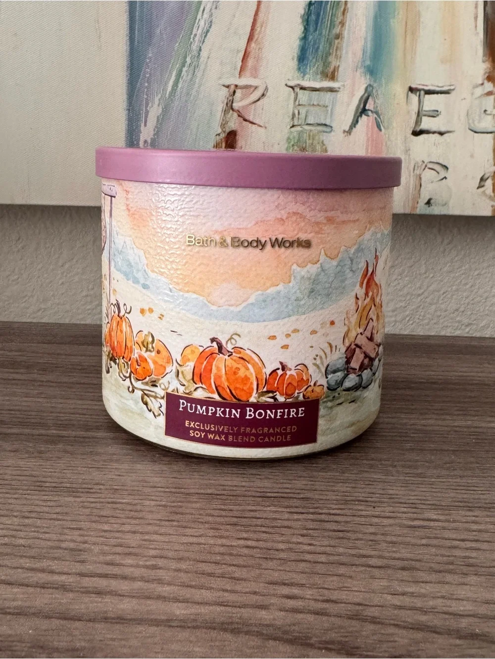 Pumpkin Bonfire Candle